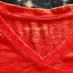 3 Tshirts, Short Sleeved V-Neck Tee